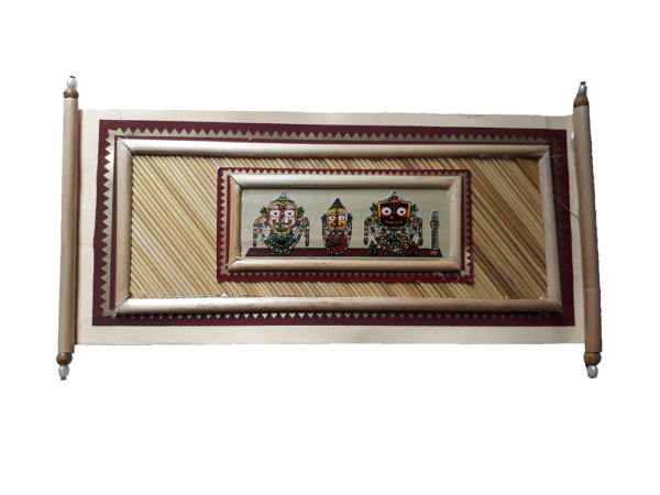 Gift Envelope Palm Leave Painting Lord Jagannath Balabhadra Subhadra Art