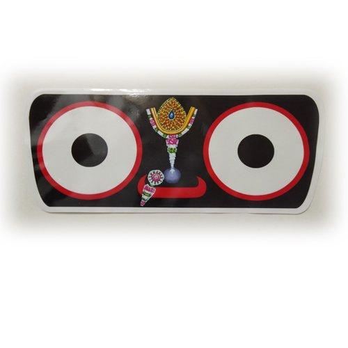 Sticker Of Jagannath Eyes
